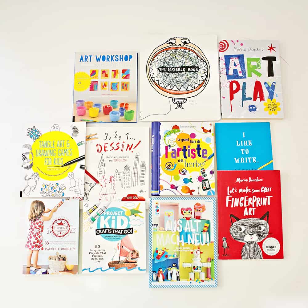 Art books for shop kids